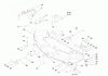 Toro 74704 (ZX480) - TimeCutter ZX480 Riding Mower, 2005 (250000001-250999999) Ersatzteile DECK ASSEMBLY