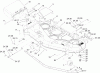Toro 74806 (ZX525) - TimeCutter ZX525 Riding Mower, 2007 (270000001-270999999) Ersatzteile 52IN DECK ASSEMBLY