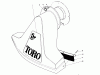 Toro 62912 - 5 hp Lawn Vacuum, 1981 (1000001-1999999) Ersatzteile SNOUT ASSEMBLY (MODELS 62912 & 62923)