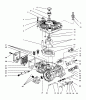 Toro Y1-16OEE4 (616-Z) - 616-Z Tractor, 1992 (2000001-2999999) Ersatzteile TRANSMISSION ASSEMBLY EATON MODEL 781-016 #1