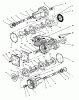 Toro Y1-16OEE4 (616-Z) - 616-Z Tractor, 1992 (2000001-2999999) Ersatzteile TRANSMISSION ASSEMBLY EATON MODEL 781-016 #2