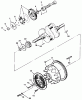 Toro Z1-24OE04 (724-Z) - 724-Z Tractor, 1991 (1000001-1999999) Ersatzteile CRANKSHAFT, CAMSHAFT & FLYWHEEL