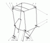 Toro 31677 (724) - 724 Snowthrower, 1977 (7000001-7999999) Ersatzteile SNOW CAB ASSEMBLY MODEL 12-8100
