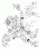 Toro 31626 (526) - 526 Snowthrower, 1971 (1000001-1999999) Ersatzteile ENGINE ASSEMBLY MODEL NO. H50-65279H