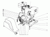 Toro 31660 (526) - 526 Snowthrower, 1972 (2000001-2999999) Ersatzteile ENGINE ASSEMBLY