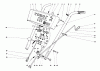 Toro 31660 (526) - 526 Snowthrower, 1972 (2000001-2999999) Ersatzteile HANDLE ASSEMBLY