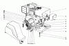 Toro 31832 (832) - 832 Snowthrower, 1971 (1000001-1999999) Ersatzteile ENGINE ASSEMBLY