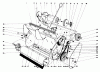 Toro 38000 (S-120) - S-120 Snowthrower, 1980 (0000001-0999999) Listas de piezas de repuesto y dibujos LOWER MAIN FRAME ASSEMBLY