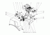 Toro 38010 (421) - 421 Snowthrower, 1980 (0000001-0999999) Ersatzteile ENGINE ASSEMBLY