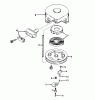 Toro 38010 (421) - 421 Snowthrower, 1980 (0000001-0999999) Ersatzteile REWIND STARTER NO. 590473