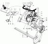 Toro 38020 - Snow Master 20, 1978 (8000001-8999999) Listas de piezas de repuesto y dibujos ENGINE ASSEMBLY (MODEL 38030)