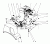 Toro 38035 (3521) - 3521 Snowthrower, 1986 (6000001-6999999) Listas de piezas de repuesto y dibujos ENGINE ASSEMBLY