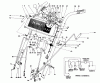 Toro 38050 (724) - 724 Snowthrower, 1986 (6000001-6999999) Ersatzteile HANDLE ASSEMBLY