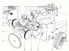 Toro 38050 (724) - 724 Snowthrower, 1986 (6000001-6999999) Ersatzteile TRACTION ASSEMBLY