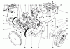 Toro 38045 (524) - 524 Snowthrower, 1980 (0000001-0999999) Listas de piezas de repuesto y dibujos TRACTION ASSEMBLY
