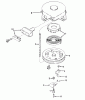 Toro 38052 (521) - 521 Snowthrower, 1984 (4000001-4999999) Ersatzteile REWIND STARTER NO. 590473