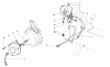 Toro 38052C (521) - 521 Snowthrower, 1988 (8000001-8999999) Listas de piezas de repuesto y dibujos LIGHT KIT NO. 54-9822 (OPTIONAL)