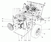 Toro 38052C (521) - 521 Snowthrower, 1988 (8000001-8999999) Listas de piezas de repuesto y dibujos TRACTION ASSEMBLY