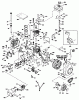 Toro 38054 (521) - 521 Snowthrower, 1992 (2000001-2999999) Ersatzteile ENGINE TECUMSEH MODEL HS50-67259K
