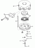 Toro 38056 (521) - 521 Snowthrower, 1984 (4000001-4999999) Ersatzteile REWIND STARTER NO. 590473