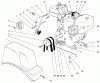 Toro 38063 (622) - 622 Snowthrower, 1999 (9900001-9999999) Listas de piezas de repuesto y dibujos ENGINE ASSEMBLY