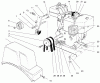 Toro 38063 (622) - 622 Snowthrower, 1999 (9900001-9999999) Ersatzteile ENGINE ASSEMBLY