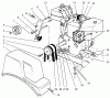 Toro 38072 (724) - 724 Snowthrower, 1999 (9900001-9999999) Listas de piezas de repuesto y dibujos ENGINE ASSEMBLY