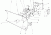 Toro 38080 (824) - 824 Snowthrower, 1984 (4000001-4999999) Ersatzteile GRADER BLADE ASSEMBLY MODEL 59099