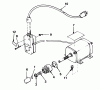 Toro 38080 (824) - 824 Snowthrower, 1984 (4000001-4999999) Ersatzteile STARTER MOTOR 110V KIT NO. 37-4810 (CANADA ONLY)