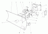 Toro 38080 (824) - 824 Snowthrower, 1986 (6000001-6999999) Listas de piezas de repuesto y dibujos GRADER BLADE ASSEMBLY MODEL 59099