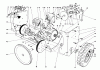 Toro 38080 (824) - 824 Snowthrower, 1986 (6000001-6999999) Listas de piezas de repuesto y dibujos TRACTION ASSEMBLY