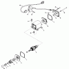 Toro 38080 (824) - 824 Snowthrower, 1988 (8000001-8999999) Listas de piezas de repuesto y dibujos ELECTRIC STARTER MOTOR KIT NO. 37-4810