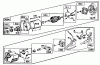 Toro 38090 (1132) - 1132 Snowthrower, 1986 (6000001-6999999) Listas de piezas de repuesto y dibujos STARTER MOTOR KIT MODEL NO. 37-4630 (OPTIONAL)