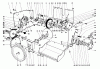 Toro 38090 (1132) - 1132 Snowthrower, 1986 (6000001-6999999) Listas de piezas de repuesto y dibujos TRACTION ASSEMBLY