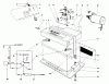 Toro 38095 (1132) - 1132 Snowthrower, 1981 (1000001-1999999) Listas de piezas de repuesto y dibujos 12 VOLT STARTING MOTOR KIT 37-4640