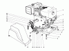 Toro 38095 (1132) - 1132 Snowthrower, 1981 (1000001-1999999) Listas de piezas de repuesto y dibujos ENGINE ASSEMBLY (MODEL 38155)
