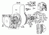 Toro 38095 (1132) - 1132 Snowthrower, 1981 (1000001-1999999) Listas de piezas de repuesto y dibujos ENGINE MODEL NO. 190402 TYPE 0989-01 (MODEL 38155) #2