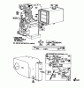 Toro 38095 (1132) - 1132 Snowthrower, 1981 (1000001-1999999) Listas de piezas de repuesto y dibujos ENGINE MODEL NO. 190402 TYPE 0989-01 (MODEL 38155) #3