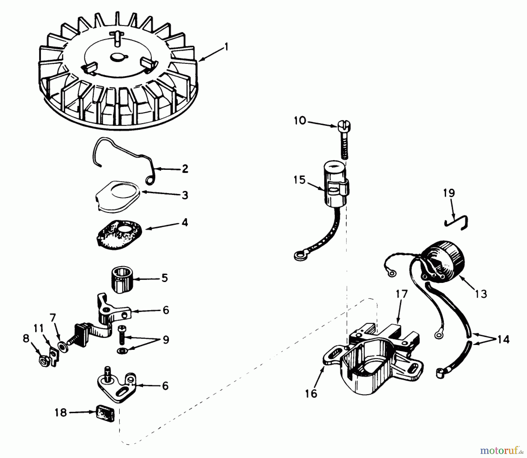  Toro Neu Snow Blowers/Snow Throwers Seite 1 38100 (S-140) - Toro S-140 Snowthrower, 1980 (SN 0500000-0999999) MAGNETO NO. 610794A ENGINE MODEL NO. AH520 TYPE 1584A (USED ON UNITS WITH SERIAL NO. 0000001 THRU 0299999) ENGINE MODEL NO. AH52