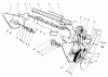 Toro 38116 (CR-20R) - CR-20 Snowthrower, 1988 (8000001-8999999) Ersatzteile LOWER FRAME ASSEMBLY