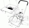 Toro 38120 (S-200) - S-200 Snowthrower, 1980 (0000001-0015000) Ersatzteile SHROUD & HANDLE ASSEMBLY