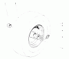 Toro 38150 (826) - 826 Snowthrower, 1985 (5000001-5999999) Ersatzteile WHEEL ASSEMBLY
