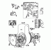 Toro 38155 (826) - 826 Snowthrower, 1985 (5000001-5999999) Ersatzteile ENGINE BRIGGS & STRATTON MODEL NO. 190402-2720-01 #2