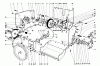Toro 38160 (1132) - 1132 Snowthrower, 1984 (4000001-4999999) Ersatzteile TRACTION ASSEMBLY