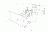 Toro 38160 (1132) - 1132 Snowthrower, 1985 (5000001-5999999) Ersatzteile GRADER BLADE ASSEMBLY (MODEL NO. 59099)(OPTIONAL)