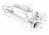 Toro 38165 (S-620) - S-620 Snowthrower, 1985 (5000001-5010000) Listas de piezas de repuesto y dibujos LOWER MAIN FRAME ASSEMBLY