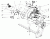 Toro 38165 (S-620) - S-620 Snowthrower, 1990 (0000001-0999999) Ersatzteile ENGINE ASSEMBLY