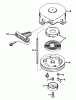Toro 38165 (S-620) - S-620 Snowthrower, 1990 (0000001-0999999) Ersatzteile REWIND STARTER NO. 590537