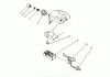 Toro 38171 - CCR Powerlite Snowthrower, 1993 (3900001-3999999) Listas de piezas de repuesto y dibujos STARTER MOTOR ASSEMBLY (MODEL 38176 ONLY)