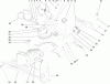 Toro 38172 - Powerlite Snowthrower, 2005 (250000001-250010000) Ersatzteile HOUSING, UPPER SHROUD, AND CHUTE ASSEMBLY